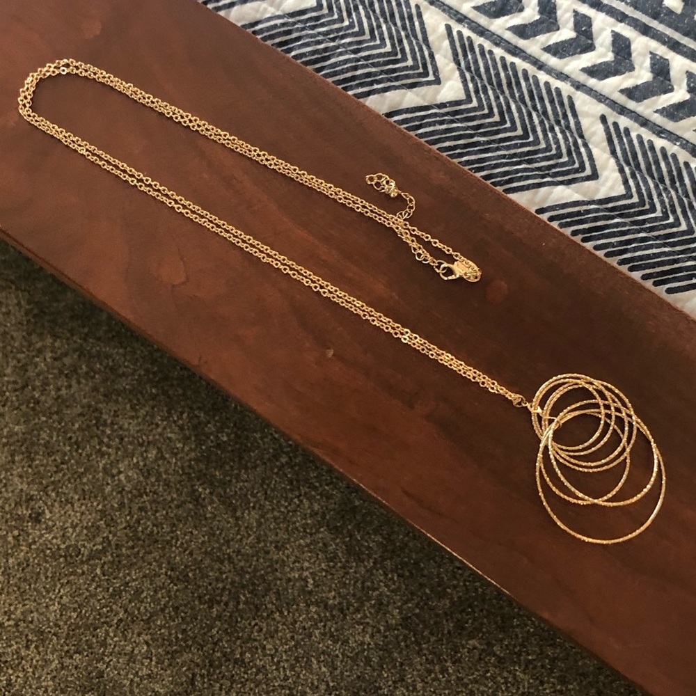 Gold circles